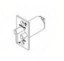 Schlage 14-042 Anti-Friction Fire Door Deadlatch, 2-3/4" Backset, 1-1/8" x 2-1/4"  Face, 3/4" Throw