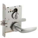 Schlage L9044 07A Mortise Privacy with Coin Turn Outside Lock, w/ 07 Lever and A Rose