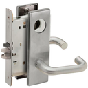 Schlage L9077L 03N Classroom Security Holdback Mortise Lock, Less Cylinder