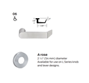 Schlage L9077P 06A OS-DND Classroom Security Holdback Mortise Lock w/ Exterior Do Not Disturb Indicator