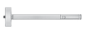 PHI Precision 2103CD Cylinder Dogging Rim Exit Device, Key Retracts Latchbolt Prep (No Trim)