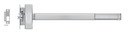 PHI Precision FL2302 Fire Rated Mortise Exit Device, Dummy Trim Prep