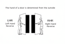 PHI Precision 2314CD Cylinder Dogging Mortise Exit Device, No Cylinder Lever/Knob Always Active Prep (No Trim)