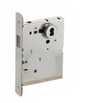 Schlage L9460L L283-722 Single Cylinder Mortise Deadlock w/ Exterior Vacant/Occupied Indicator