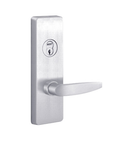 PHI Precision M4908B Wide Stile Key Controls Lever, "B" Lever Design, Requires 1-1/4" Mortise Type Cylinder