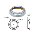 Kaba Ilco 861A Adjustable Spring Collar, 5/16" - 13/32"