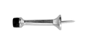 Don-Jo 1504 Rigid Base Stop, Cast Aluminum, 1" Base, 3" Projection