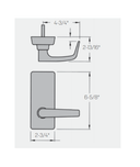 PHI Precision 814A Lever Always Active, "A" Lever Design