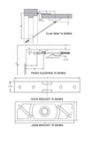 Glynn-Johnson 793H Extra Heavy Duty Surface Overhead Hold Open, Size 3