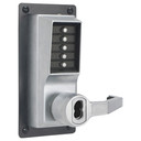 Kaba Simplex LRP1020B Pushbutton Exit Trim w/ Combination and Key Override, Accepts SFIC, RHR Doors