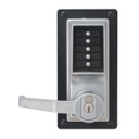 Kaba Simplex LLP1020R Pushbutton Exit Trim w/ Combination and Key Override, Accepts Sargent LFIC, LHR Doors