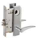 Schlage L9082L 12L Institution Mortise Lock, Less Cylinder