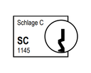 Kaba Ilco 15395SC-0B Cylindrical Knob and Lever Lock Cylinder, Schlage C Keyway, 0-Bitted