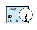 Kaba Ilco 15395SX-KD Cylindrical Knob and Lever Lock Cylinder, Schlage C-K Keyway, Keyed Different