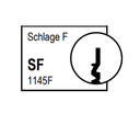 Kaba Ilco 15995SF-KD Combination Knob, Lever and Deadbolt Cylinder, Schlage F Keyway, Keyed Different