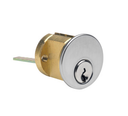 Kaba Ilco 7075SC10-KA Rim Cylinder with Screw Cap, Schlage C Keyway, Keyed Alike