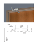 Sargent 1131-RU Universal Arm Surface Door Closer