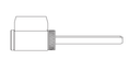 Schlage 22-643 C 6-Pin Conventional Deadbolt Cylinder, C Keyway