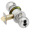 Schlage D80JD ORB Storeroom Cylindrical Lock, Orbit Knob, Accepts Large Format IC Core