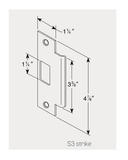 BEST 9KW37DEL16DS3 Electrified Lever Lock 24DC, Fail Safe