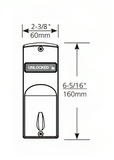 Sargent SA194 V04 Mortise Indicator for Sectional Trim - Unlocked/Locked