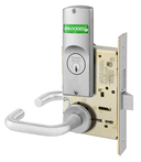 Sargent V10-8225 LNJ Dormitory or Exit Mortise Lock w/ Unlocked/Locked Indicator
