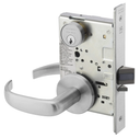 Accentra (Yale) PBR8805FL Storeroom or Closet Mortise Lever Lock, Pacific Beach Style