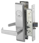 Accentra (Yale) AUCN8809FL Classroom or Office Mortise Lever Lock, Augusta Style