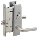 Schlage L9040 02L Mortise Bath/Bedroom Privacy Lock w/ 02 Lever and L Escutcheon