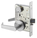 Accentra (Yale) AUR8890FL 626 Fail Safe Mortise Electrified Lever Lock, Augusta Style, Satin Chrome Finish