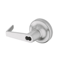 Accentra (Yale) B-AU441F Nightlatch Lever w/ Rose Trim, Accepts Small Format IC Core