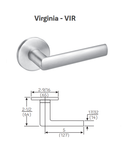 Yale VIR8824FL TRIM PACK Holdback Mortise Trim Pack