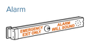 Adams Rite 8800A Narrow Stile Rim Exit Device w/ Alarm