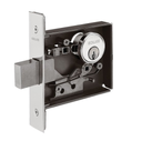Schlage L496J Small Case Mortise Deadbolt w/ "OCCUPIED" Indicator, Accepts Large Format IC Core (LFIC)
