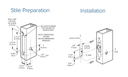 Adams Rite MS1847 MS Deadlock/Deadlatch