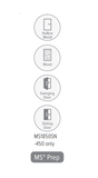 Adams Rite MS1851SN MS Deadlock w/ Radius Faceplate, ANSI Size