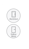 Adams Rite 4600-02 Heavy Duty Designer Deadlatch Handle w/ Round Lever