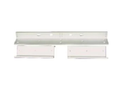 Alarm Controls AM6375 Z Brackets for 1200 Series Double Magnetic Locks, Aluminum Finish