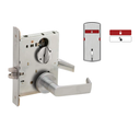 Schlage L9044 06A IS-SYM Privacy and Coin Turn Mortise Lock w/ Interior Symbols Only Indicator