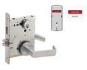 Schlage L9473P 06A IS-OCC Dormitory/Bedroom Mortise Lock w/ Interior Vacant/Occupied Indicator