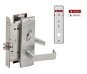 Schlage L9040 06N L283-711 Bath/bedroom Privacy Mortise Lock w/ Interior Locked/Unlocked Indicator