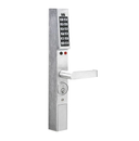 Alarm Lock DL1300ET/26D Trilogy Narrow Stile Keypad Retrofit Outside Trim for Aluminum Doors w/ Audit Trail, Satin Chrome
