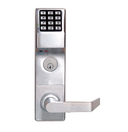 Alarm Lock ETDLS1G/26D Trilogy Keypad Exit Trim w/ Audit Trail, Satin Chrome Finish