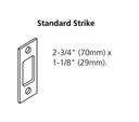 Corbin Russwin DL3013 Single Cylinder Cylindrical Deadlock