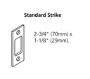 Corbin Russwin DL3012 Double Cylinder Cylindrical Deadlock