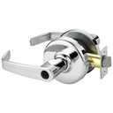 Corbin Russwin CL3132 NZD 625 LC Grade 1 Institutional/Utility Conventional Less Cylinder Cylindrical Lever Lock Bright Chrome Finish