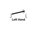 LCN 2011-H BUMPER LH Concealed Hold Open Track Door Closer w/ Bumper, In Frame, Size 1, Left Hand