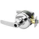Corbin Russwin CL3132 AZD 625 LC Grade 1 Institutional/Utility Conventional Less Cylinder Cylindrical Lever Lock Bright Chrome Finish