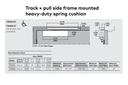 Dormakaba TS9315 ST Surface Applied Door Closer, Adjustable Size 1-5, Spring Stop Track, Door Mounted (Pull Side)