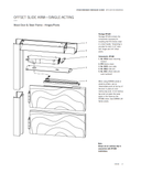 Dormakaba RTS28 105 Overhead Concealed Door Closer for Wood Door and Steel Frame, Single Acting, 105 Deg. Swing